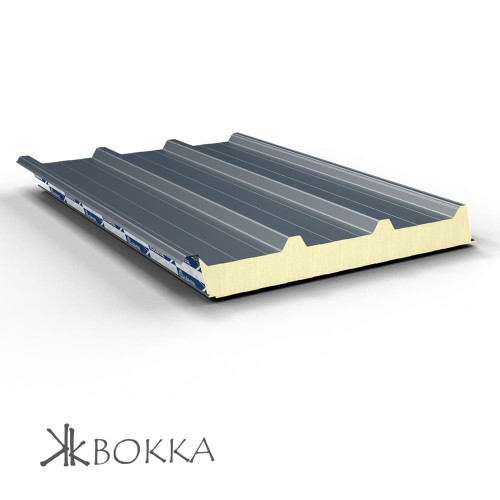 Pannello sandwich per tetto con nucleo PIR